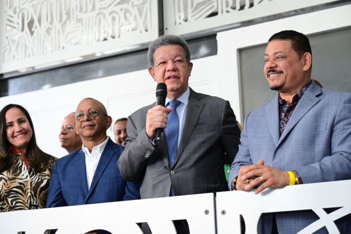 Leonel Fernández en Nueva York.