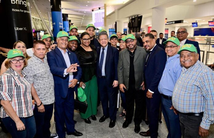 El expresidente Leonel Fernández inicia gira en los Estados Unidos.