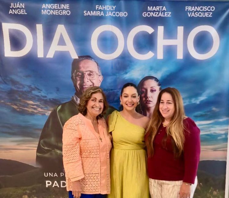 Angeline Monegro, protagonista del filme, compartió con los asistentes durante la premier de la película inspirada en la vida del padre Emiliano Tardif.