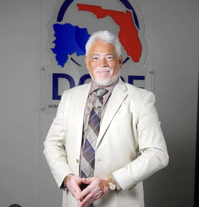 El empresario y presidente de la Cámara Dominicana de Comercio de la Florida (DCCF), José Enrique Rodríguez.