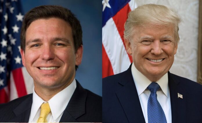 DeSantis dijo que tener la Biblioteca Presidencial Trump en Miami será beneficioso para Florida.