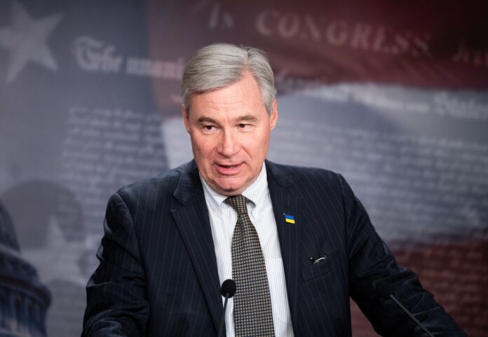 El senador estadounidense Sheldon Whitehouse (demócrata por Rhode Island).
