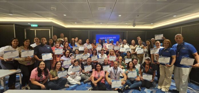 “Agentes en Alta Mar 2025” contó con la participación de 60 agentes de viajes dominicanos.