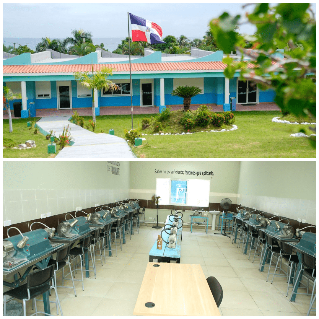 Escuela Taller de Larimar en Bahoruco, provincia Barahona, RD.