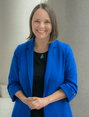 Shenna Bellows, secretaria de Estado de Maine.