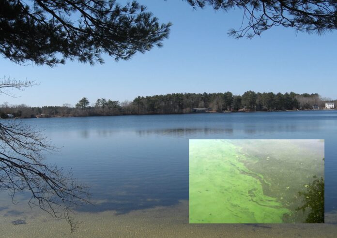 Blackamore Pond en Cranston, Rhode Island.