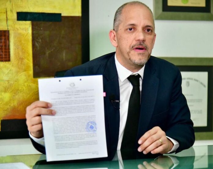 Abogado Dionisio Ortiz Acosta.