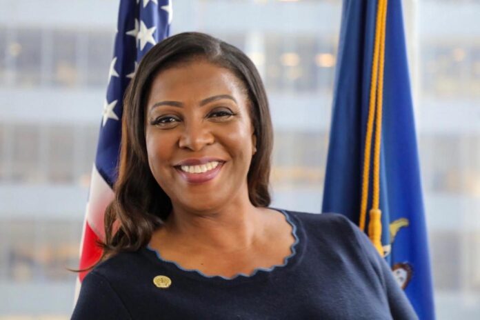 Fiscal General de Nueva York, Letitia James.