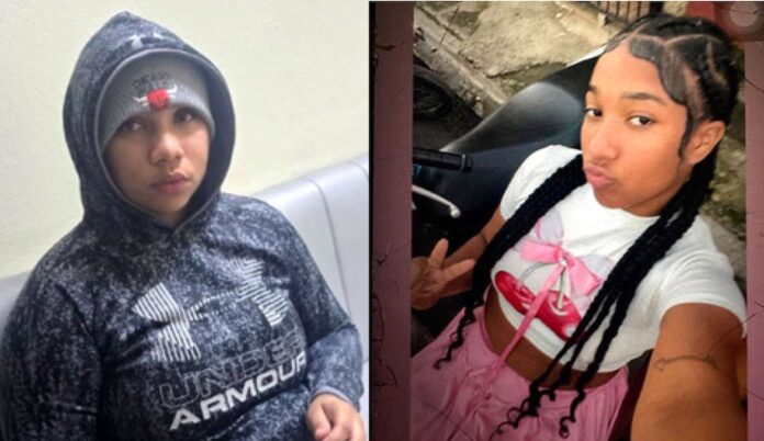 Ankelsy Valerio de Jesús (izquierda) esta acusada de matar a su hermana Anelsy Ceballos de Jesús (derecha).