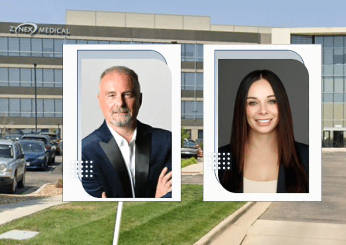 Thomas Sandgaard y Anna Lucsok, exdirectivos de Zynex.