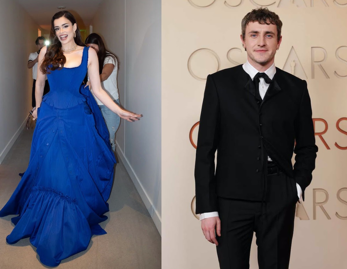 Barbie Ferreira y Paul Mescal.