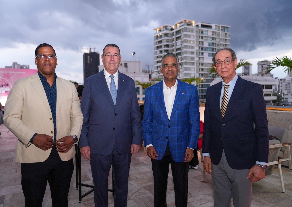 Bacilio Valenzuela, Juan Manuel Martín de Oliva, Joel Santos y Luis Felipe Aquino.