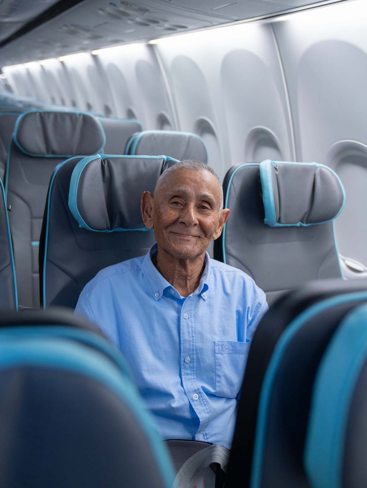 Estanislao Ureña Ramírez, de 95 años.