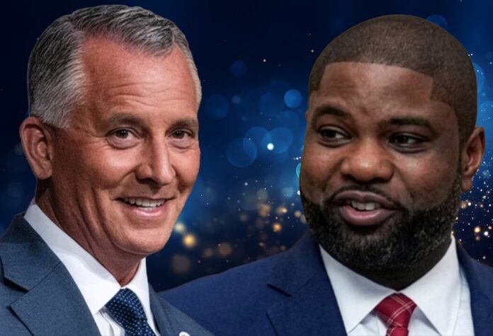 David Jolly, demócrata, y Byron Donalds, republicano, enfrentados por alcanzar la gobernación de Florida.